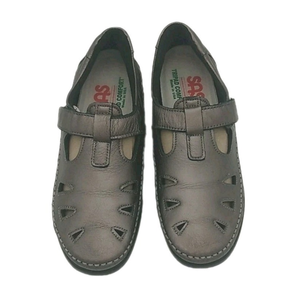 SAS Tripad Comfort, Roamer Slip-on Loafer Mary Jane Style Silver Size 8 N